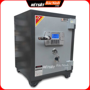 Két Sắt Điện Tử BN71-DT, Đen Ghi, Việt Tiệp, Nặng 130kg, Két Sắt Bắc Ninh, Két Sắt Việt Tiệp Bắc Ninh.