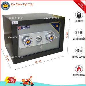 Két Khóa Cơ VK58, Đen Ghi, Việt Tiệp, Nặng 55kg